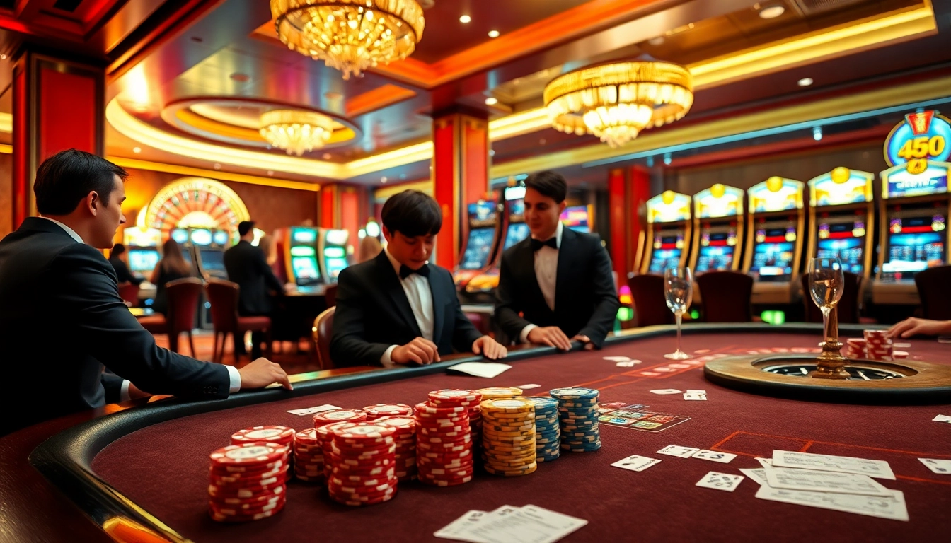 Experience the luxury of U 888 with vibrant poker action, roulette excitement, and colorful slot machines.