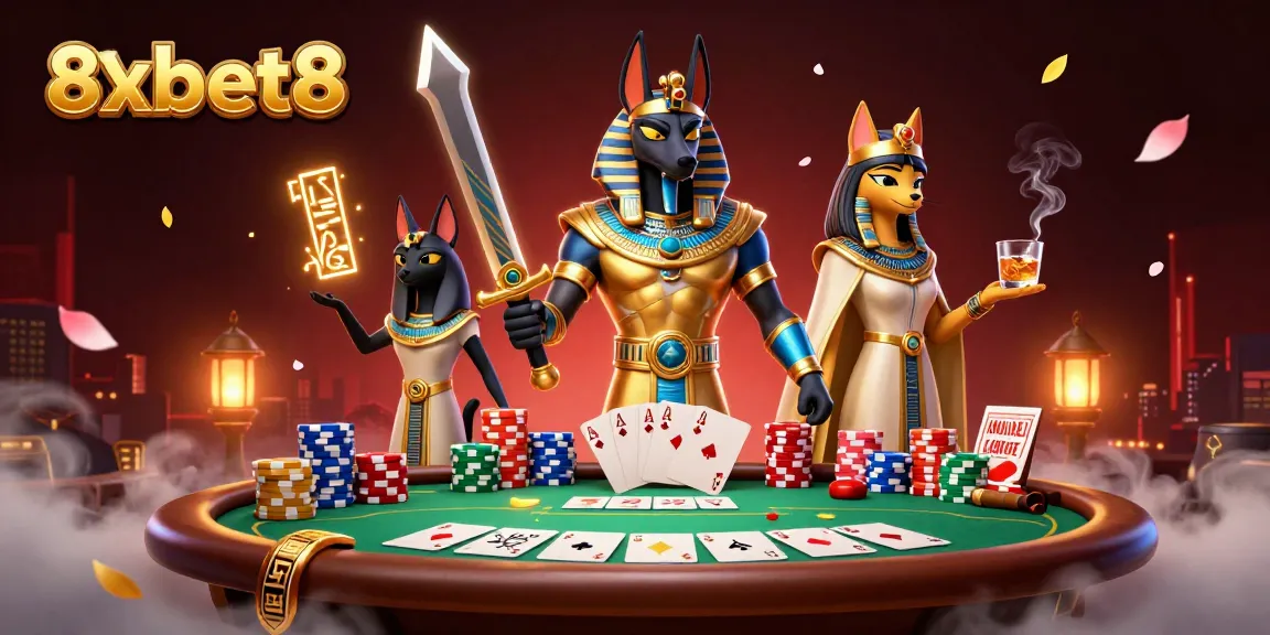 Bet on excitement with 8xbet8 as Anubis and Bastet enhance your gaming experience!