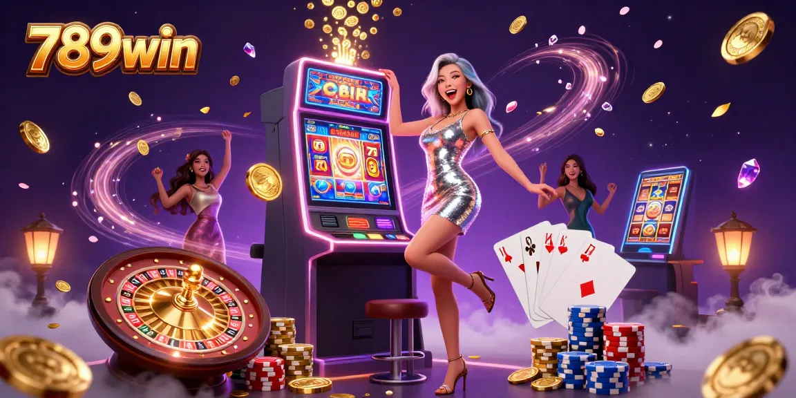 Experience the thrill of winning at 789win with stunning visuals of casino games and excitement.