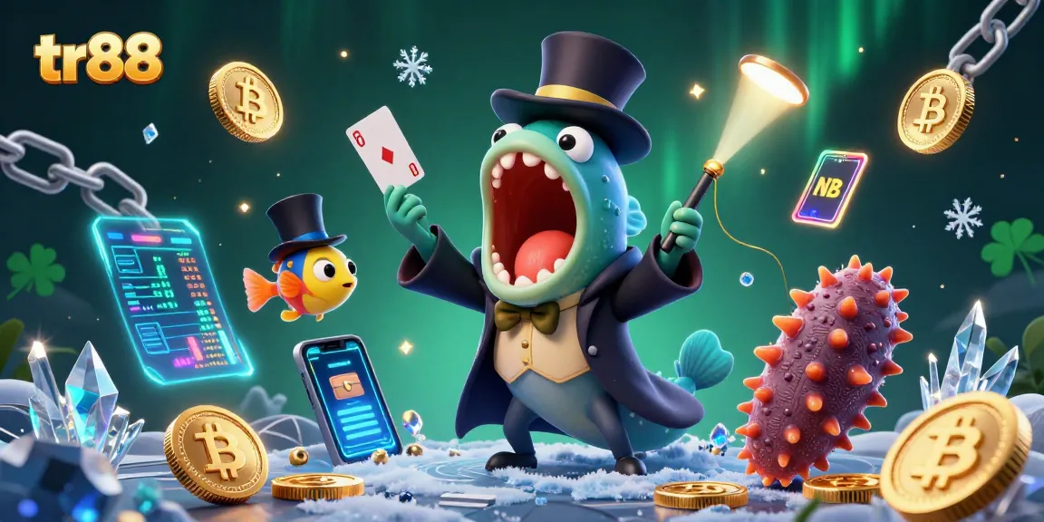 Engage with tr88 to enjoy unique casino magic featuring vibrant underwater characters.