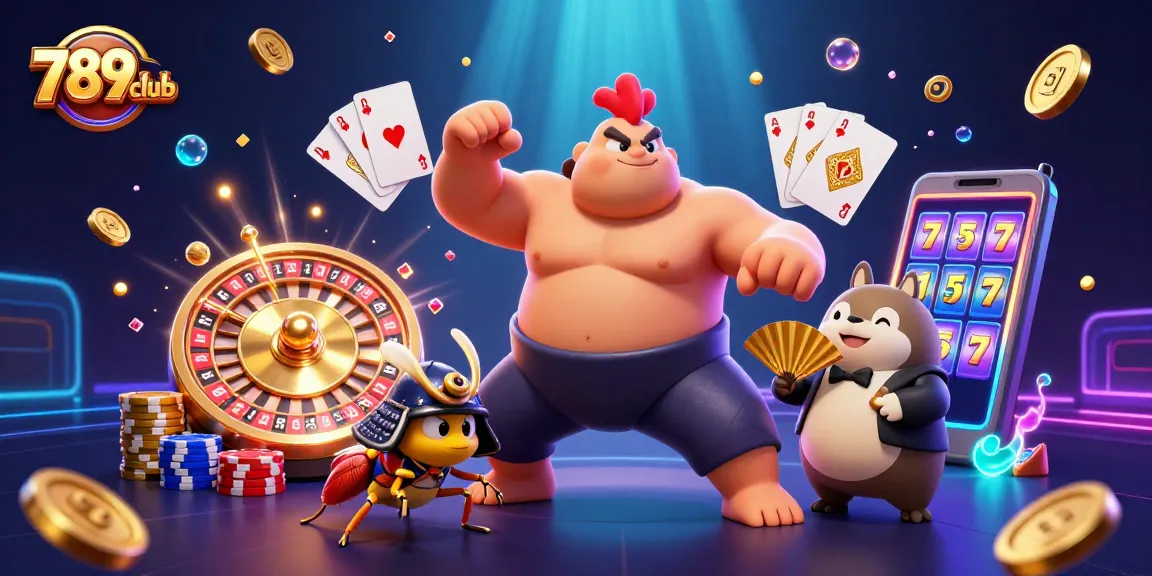 Experience thrilling gameplay at 789club with powerful characters and vibrant casino elements.
