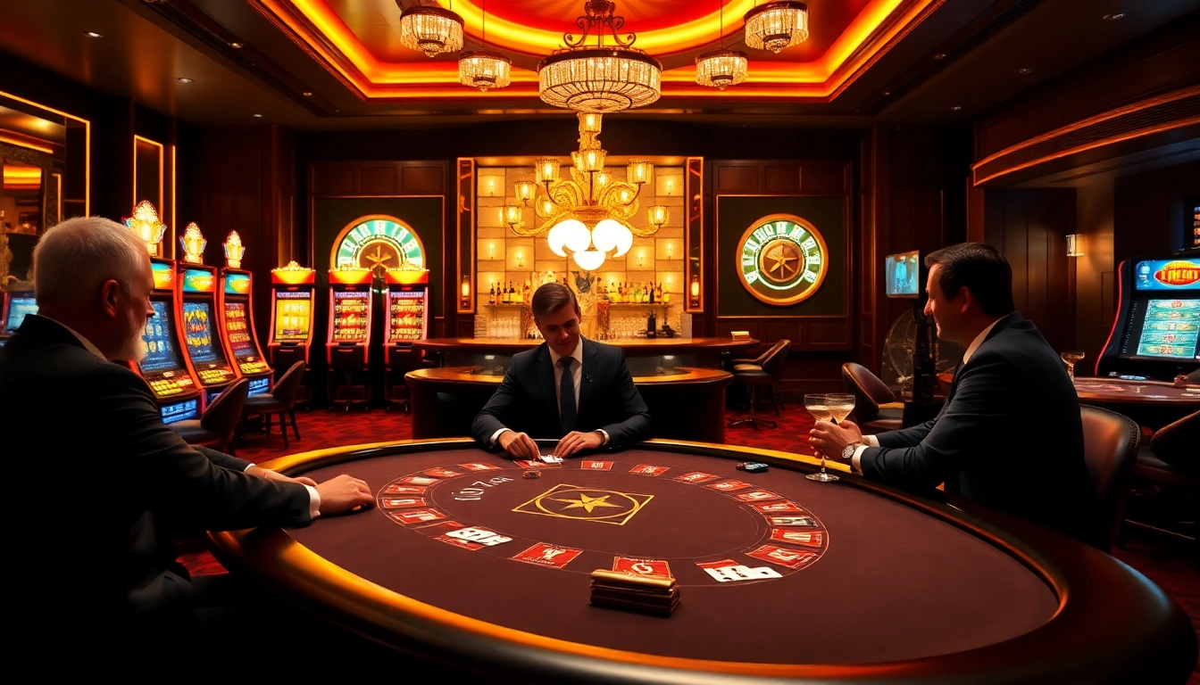 Experience the excitement of winning at 23Win casino with vibrant games and a luxurious atmosphere.