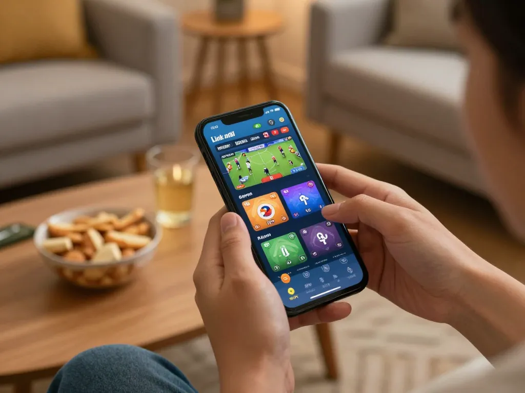 Place bets effortlessly using Link mới Say88 app in a cozy home environment