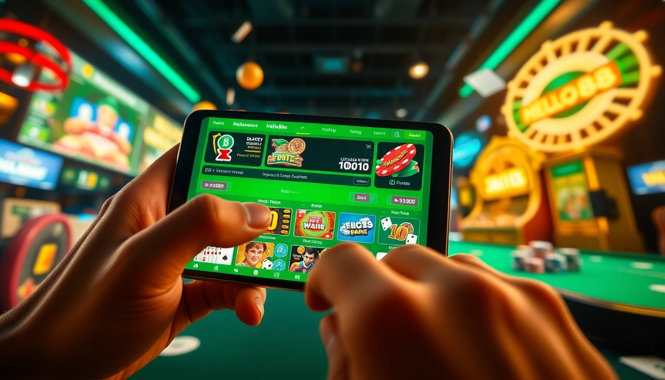 Hello88win.live dynamic online gambling experience with vibrant graphics and casino games.