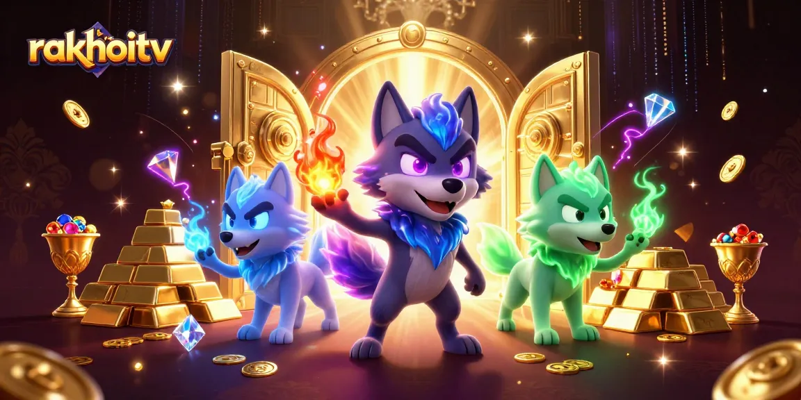 Experience thrilling gambling with rakhoitv featuring ghostly wolves and treasure dynamics.