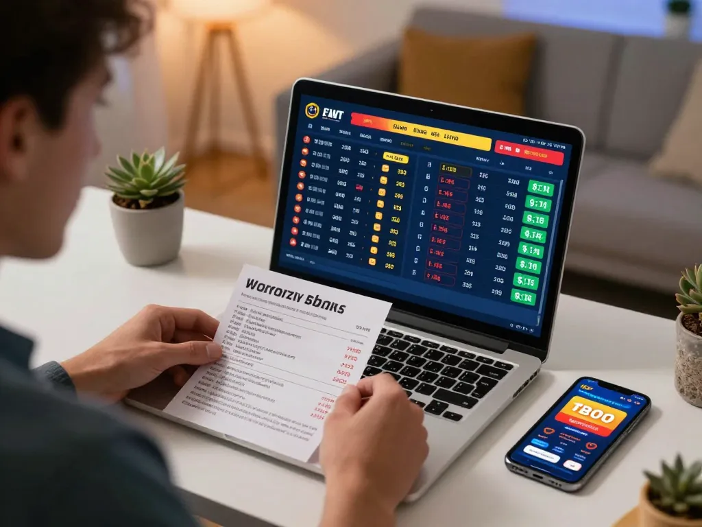 Engaging sports betting moment at home with uk88 app displayed, showcasing live odds and action.