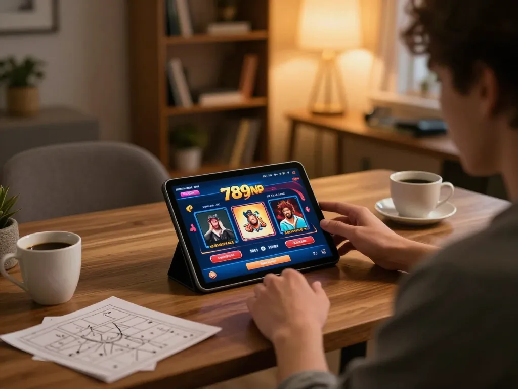 Engaging in online casino gaming on 789p platform in a warm home environment