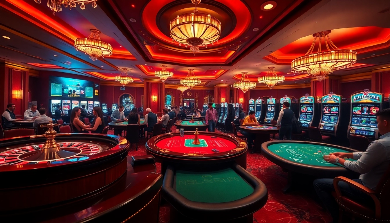 Engaged gamblers playing at luxury tables inspired by https://qq88pro.vip/, celebrating wins in a vibrant casino setting.