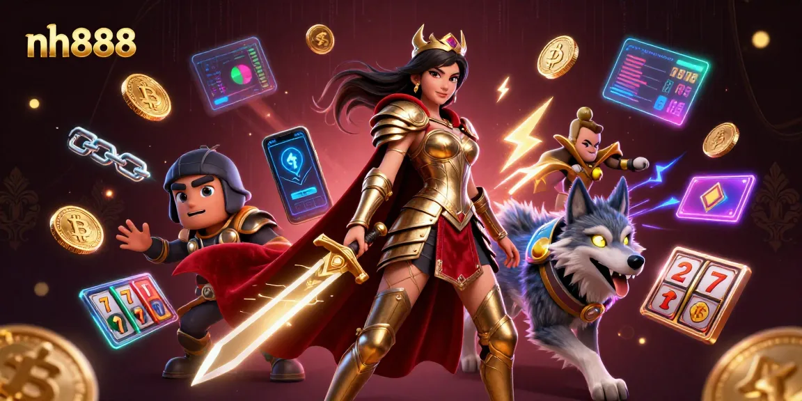 Experience the thrill of nh888 with vibrant casino action and stunning 3D characters.