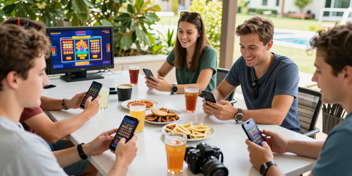 CIKA4D: Teman-teman bermain slot online bersama dengan suasana santai dan cerah.