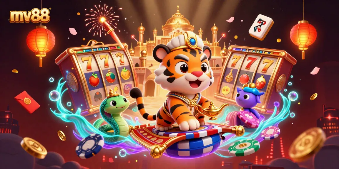Experience thrilling slots at mv88 with vibrant jackpot visuals and dynamic gaming elements.