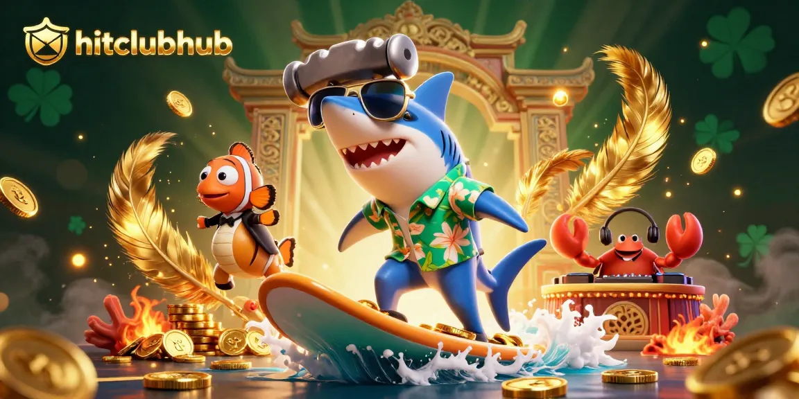 Experience the thrill of gaming at hitclubhub with a vibrant underwater casino scene.